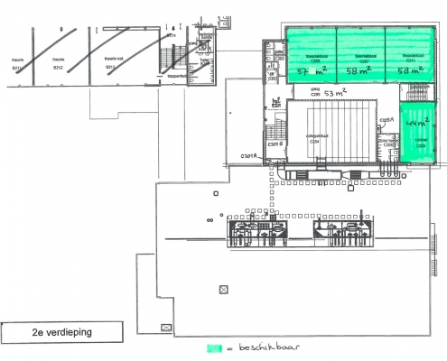 plattegrond-beschikbare-ruimte-2e-verdieping-Gebouw-C